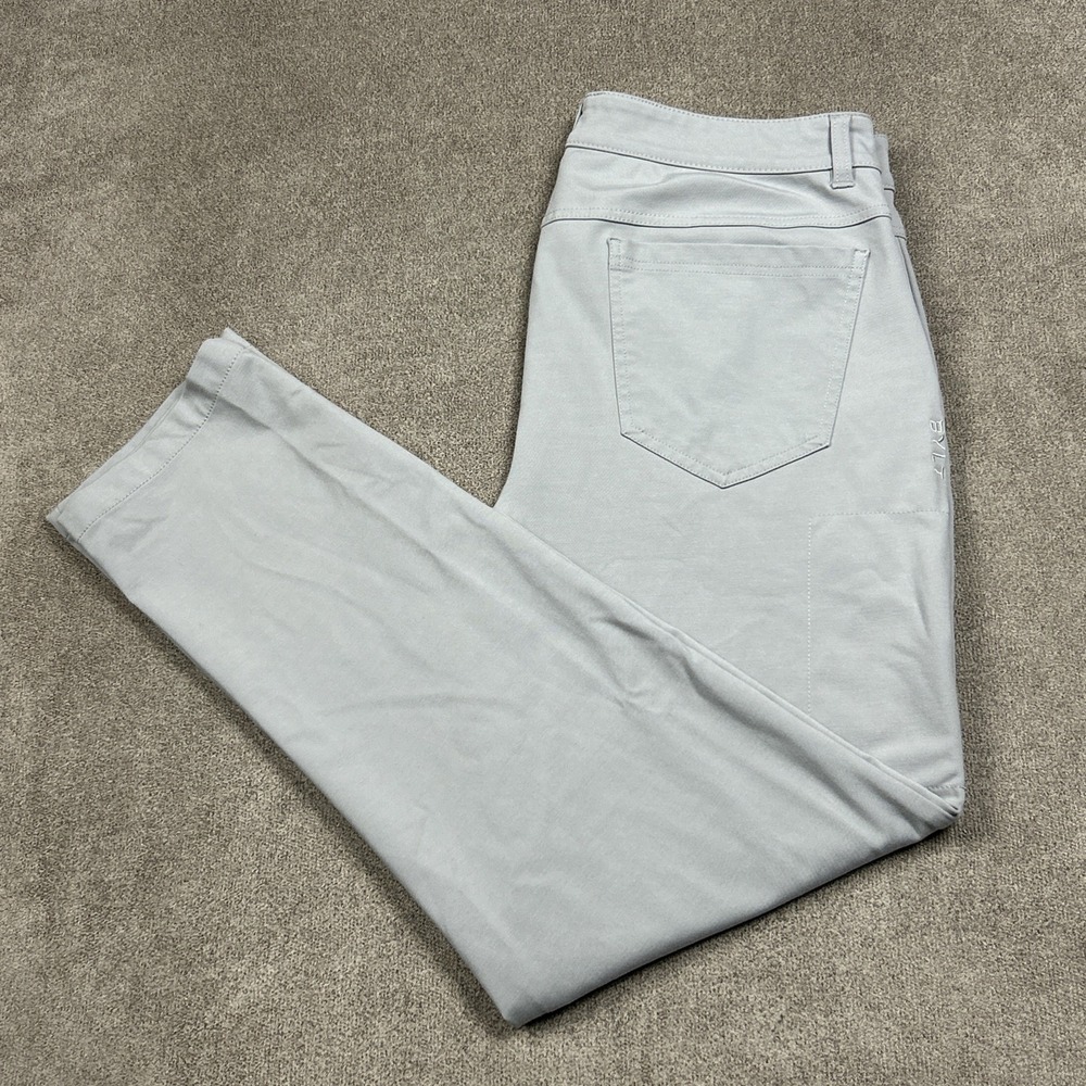BYLT Everyday Pants Gray Performance Stretch Chino Golf Mens 34x30 NWOT